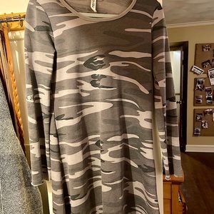 Camouflage dress
